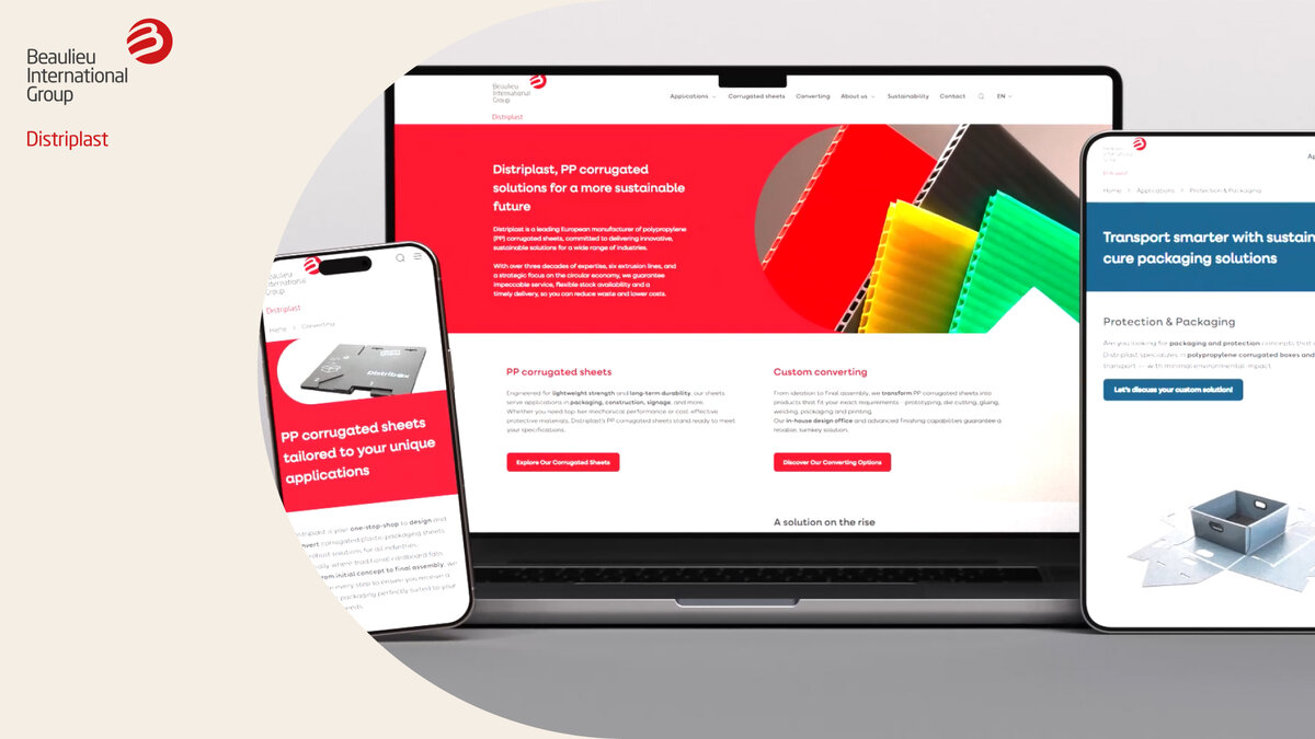 Distriplast Launches New Website to Promote Eco-Friendly PP Corrugated Sheets