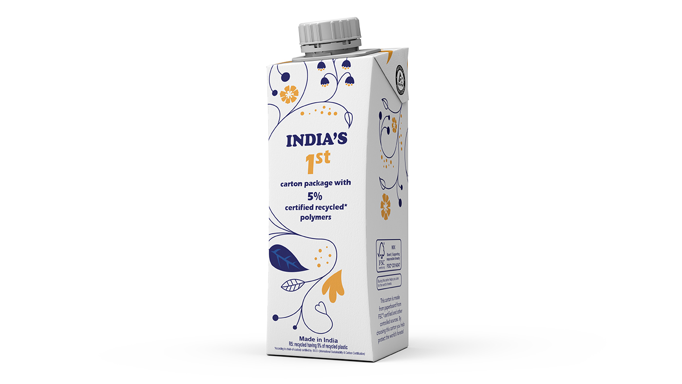Tetra Pak Launches India’s First Carton Packaging with Certified Recycled Polymers