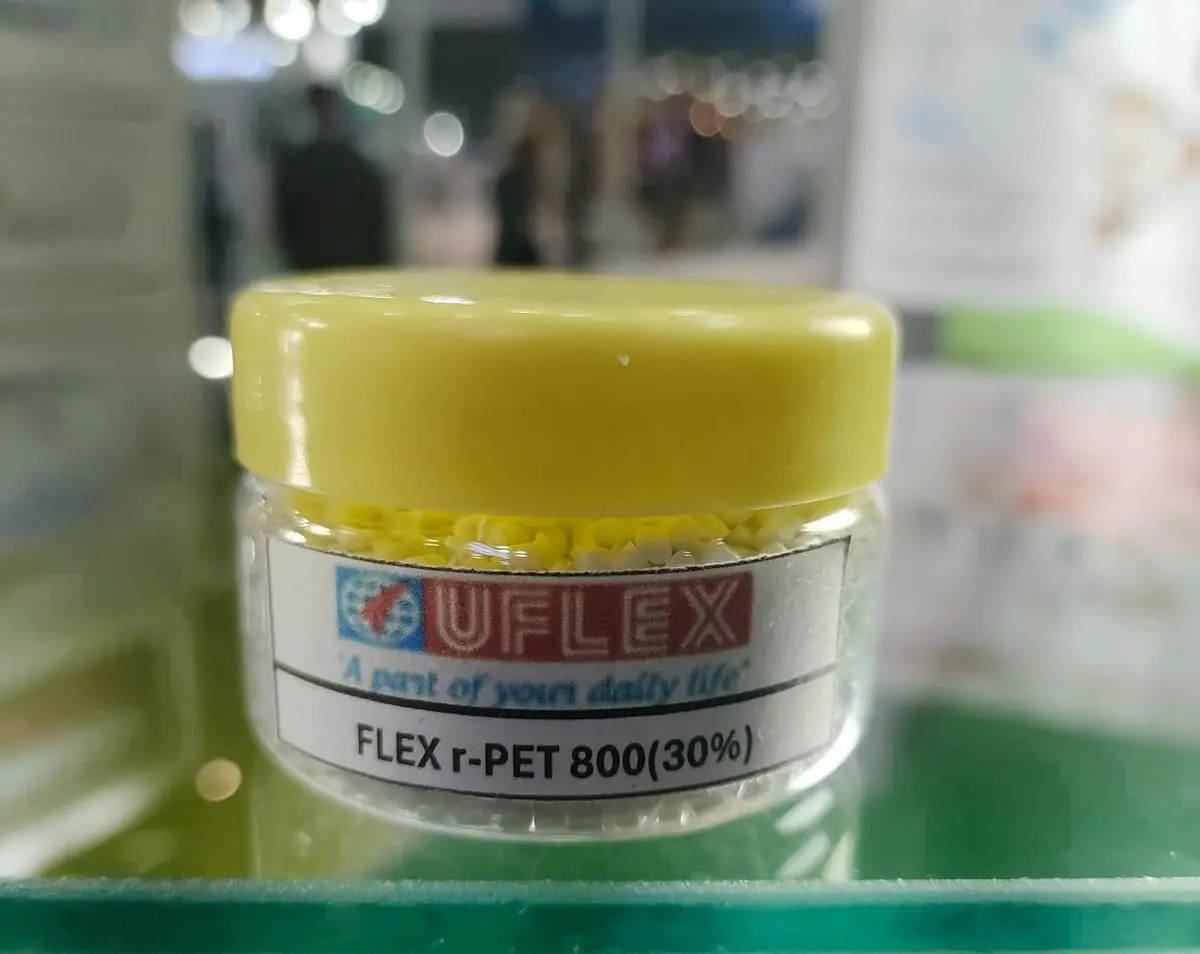 UFlex Launches Single-Pellet Recycled PET Solution for FMCG Packaging