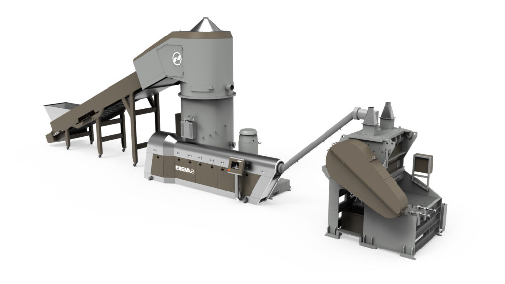 EREMA’s AGGLOREMA Boosts Chemical Recycling with Energy-Efficient Waste Processing
