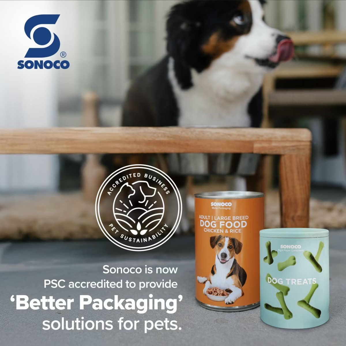 Sonoco Earns PSC Accreditation for Sustainable Pet Packaging