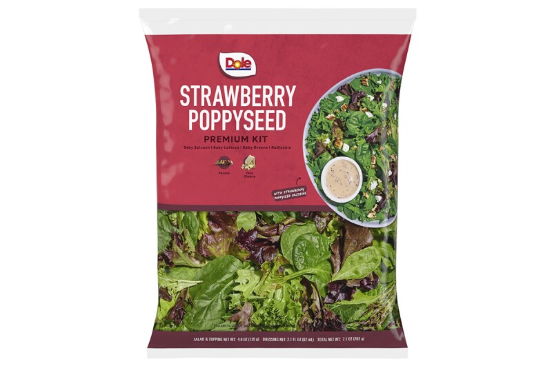 Dole Fresh Vegetables Unveils New Salad Packaging to Attract Millennial and Gen Z Shoppers