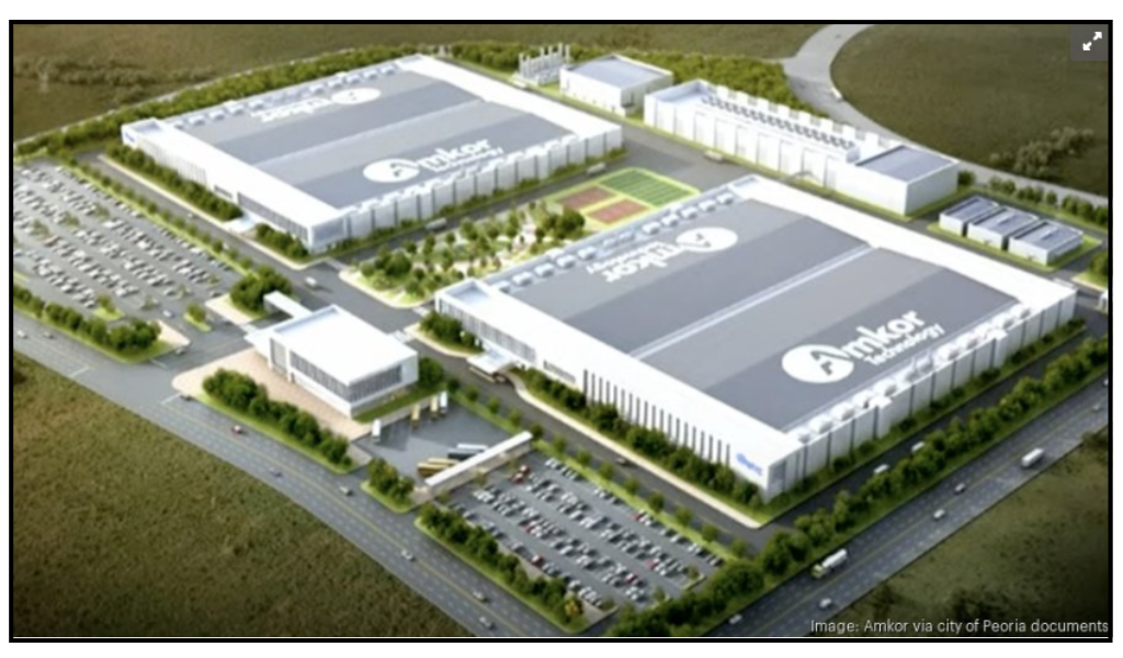 Amkor Moves Arizona Semiconductor Facility to Peoria Innovation Core