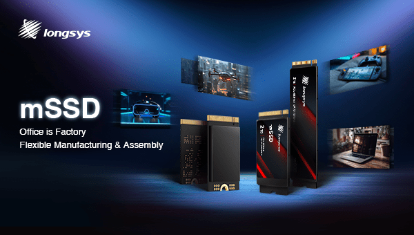 Longsys Launches Innovative Integrated-Packaging mSSD to Boost Efficiency and Sustainability