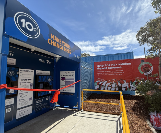 CCEP Launches First Reverse Vending Machine in Australia for Better Recycling