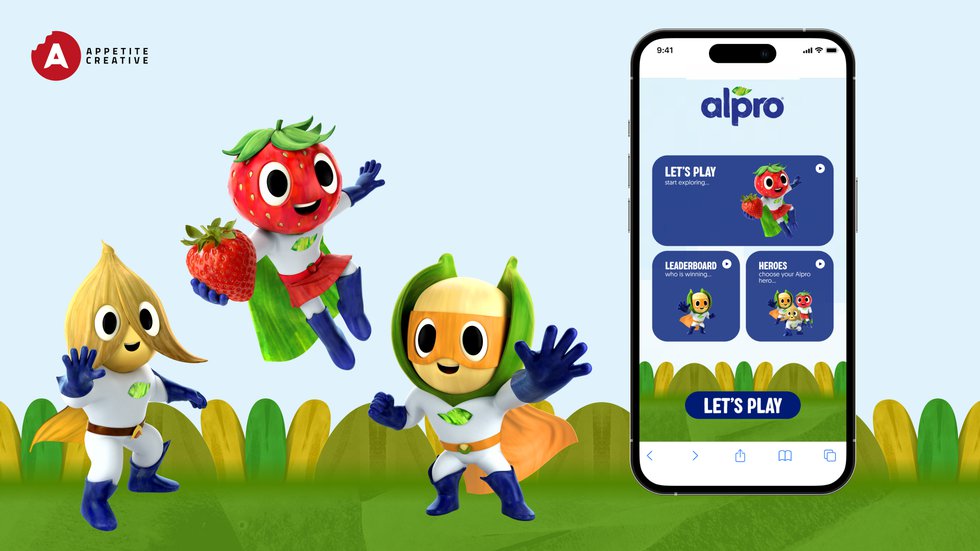 Alpro Launches Fun and Educational Connected Packaging with Appetite Creative