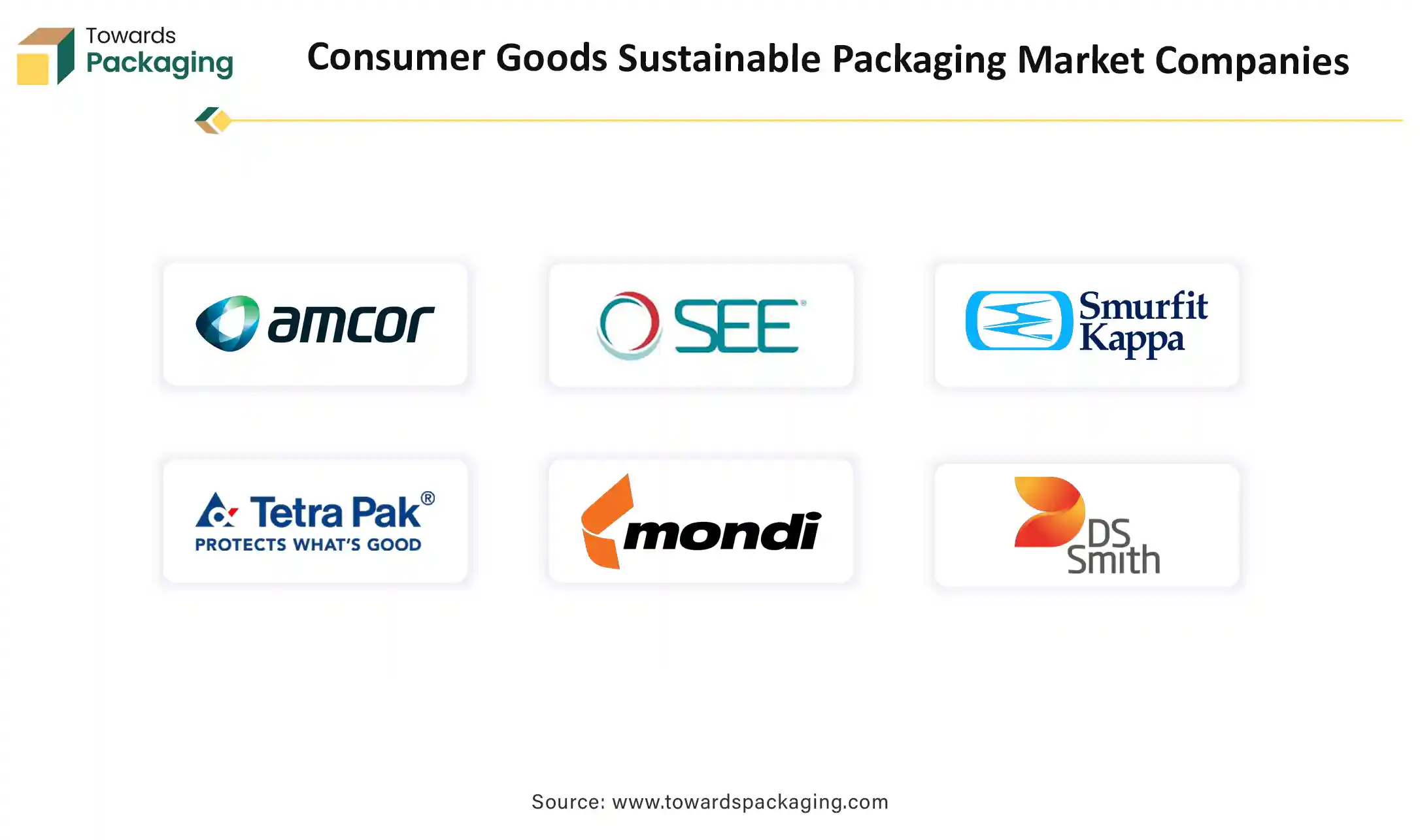 Consumer Goods Sustainable Packaging Market Top Key Players