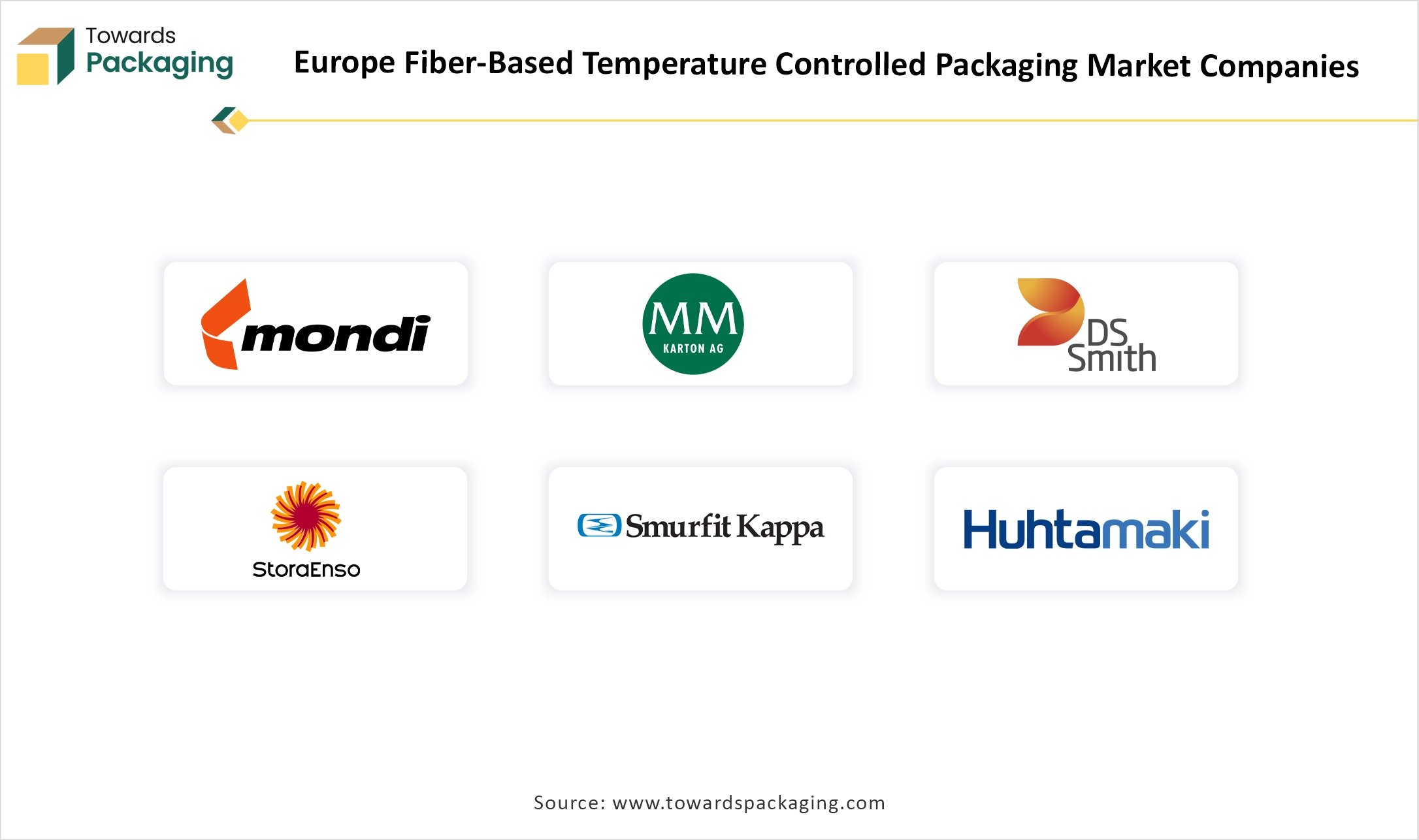 Europe Fiber-Based Temperature Controlled Packaging Market Companies