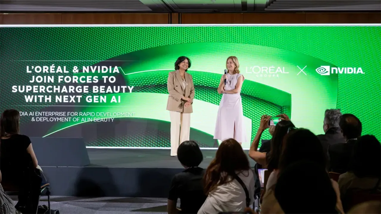 L’Oréal and Nvidia Explore AI’s Potential with with AI at VivaTech